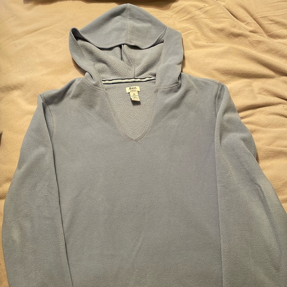 Fleece pullover hoodie